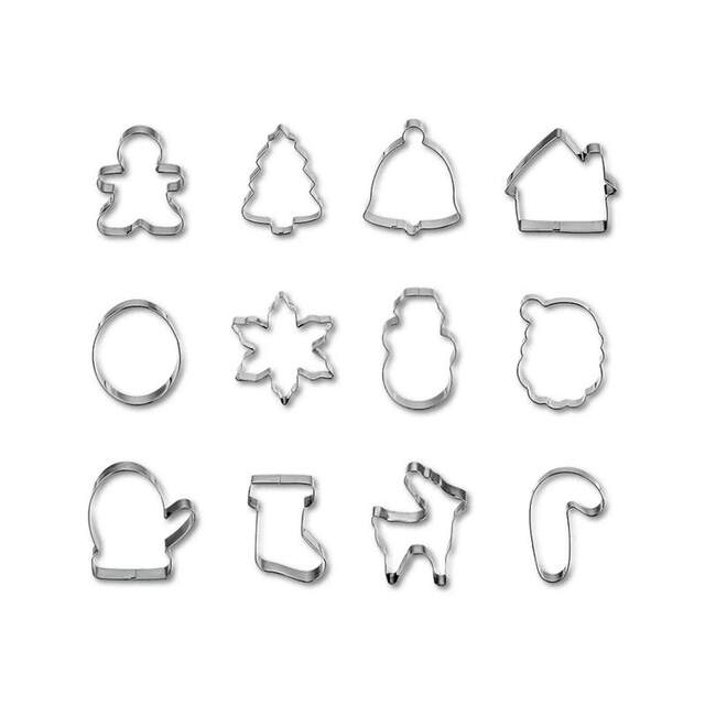 Christmas Cookie Cutter Festival Gingerbread Man Mold