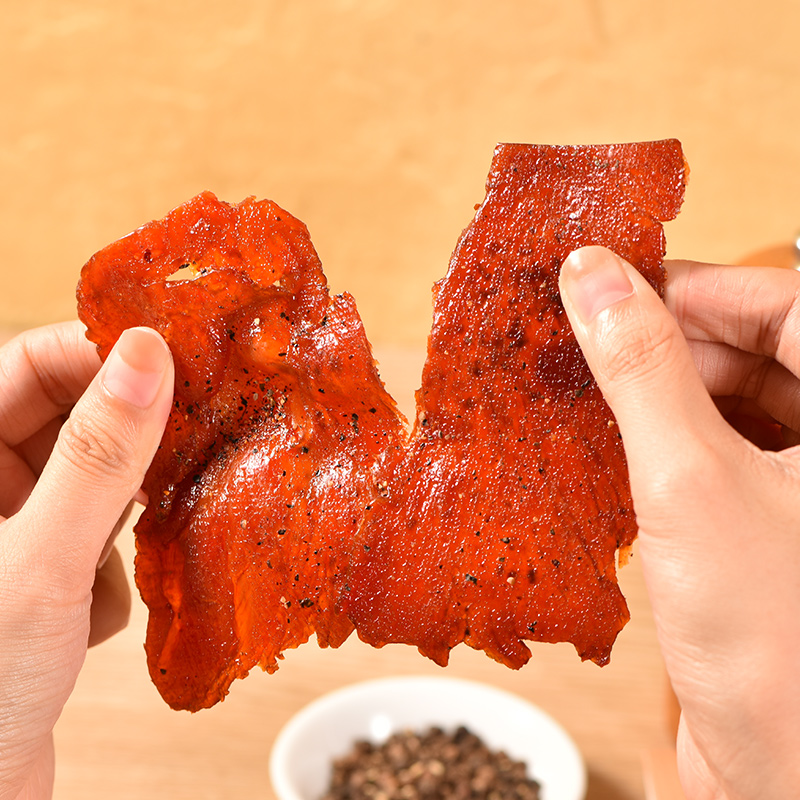 法思觅语真空包装手撕肉脯原切鸡胸脯鸡肉脯干肉铺网红休闲零食品 - 图2