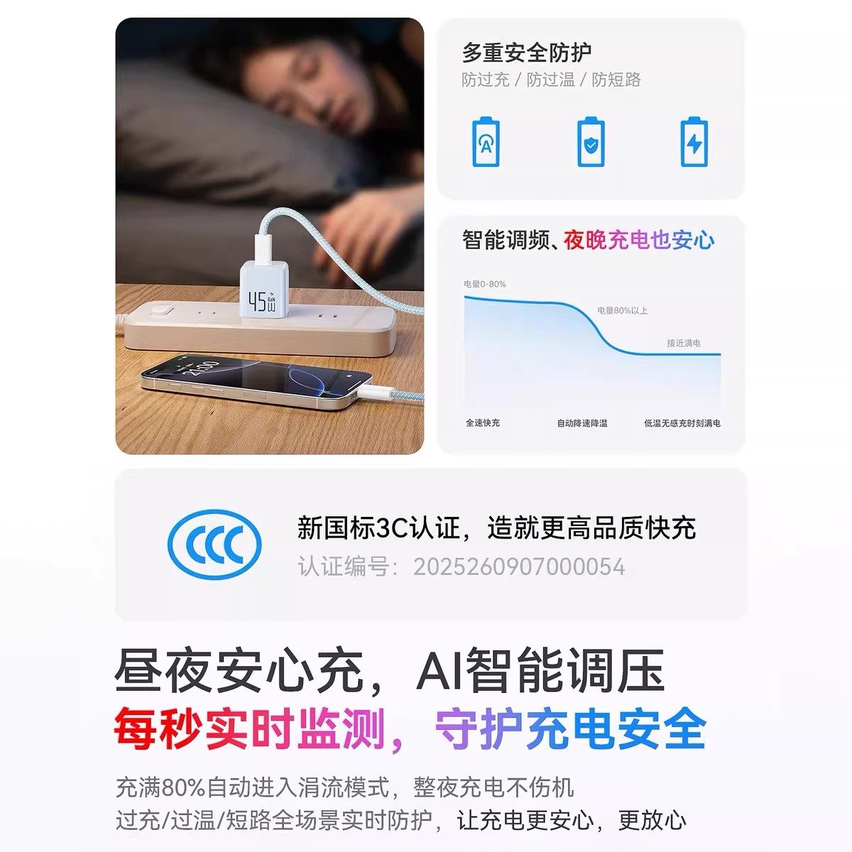PD45w氮化镓适用苹果16充电器15promax快充iPhone17插头14手机小冰块充电头typec数据线原套装正品ipad平板13,淘宝优惠券,粉丝福利购,淘宝优惠卷