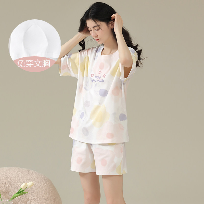  花氧内衣睡衣/家居服套装