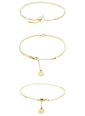 BaubleBar CATHERINE 手镯套装  revolve小众新款