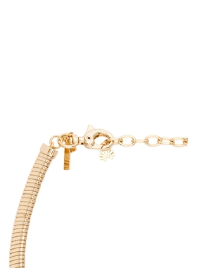 Lele Sadoughi Set Snake Chain Necklace  金属金色 秋冬新品RE