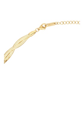 Mazin Jewels金色项链通勤风早秋新品扭结链短款REVOLVE