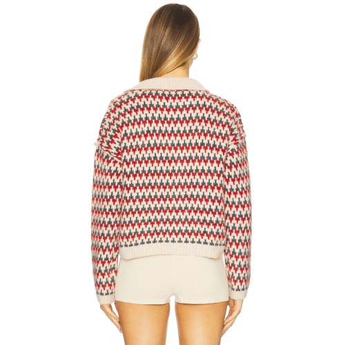 Stitches & Stripes ATLA 开衫 奶油色REVOLVE小众新款 - 图1