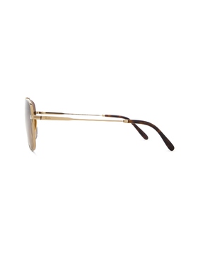 Ray-Ban WILLIAM TITANIUM 飞行员太阳镜 金属金色REVOLVE小众新