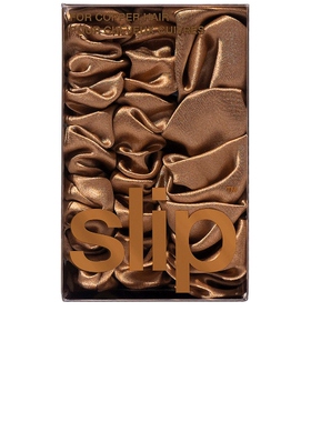 slip ASSORTED SCRUNCHIE SET OF 3 束发带套件revolve时尚小众新