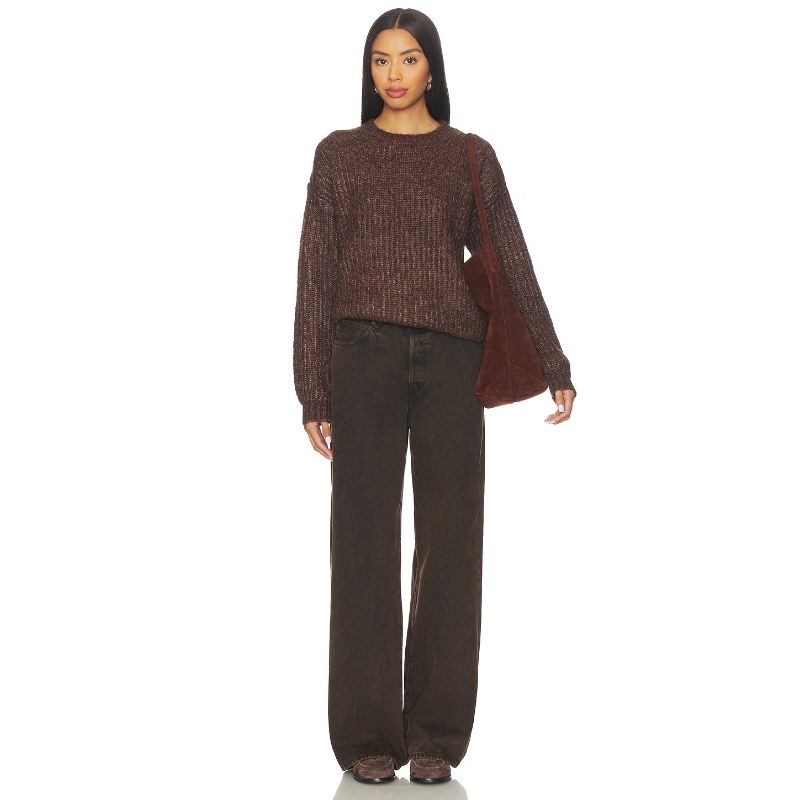 [冬季新品]ASTR the Label ARCHER毛衣棕色羊毛衫REVOLVE冬季保暖,淘宝优惠券,粉丝福利购,淘宝优惠卷