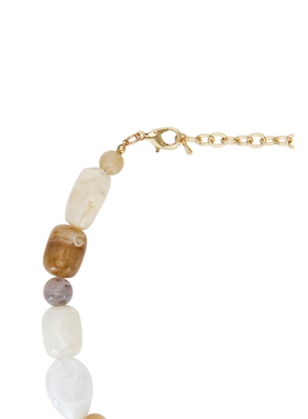 8 Other Reasons BEADED MULTI STONE 项链 revolve小众新款