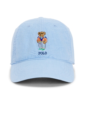 Polo Ralph Lauren 拉夫劳伦秋冬淡蓝色休闲牛仔棒球帽REVOLVE