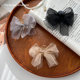 Elegant Mesh Bow Small Clip Female Princess Hair