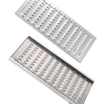 4 Stainless Steel Gutter Lid Kitchen Sewer Grille B Gutters Floor Drain Cover square well cover Rainwater Grate