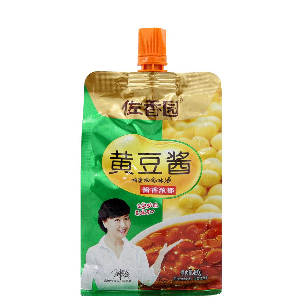 新日期佐香园黄豆酱450g东北沾菜酱拌面拌饭红烧炖肉家用调味酱 - 图3