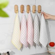 1 5pcs Microfiber Tableware Polishing Cloth White Special