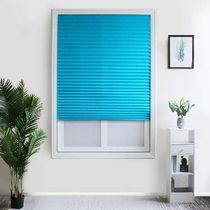 Self-Adhive Plated Blinds Curtains Living Room Half