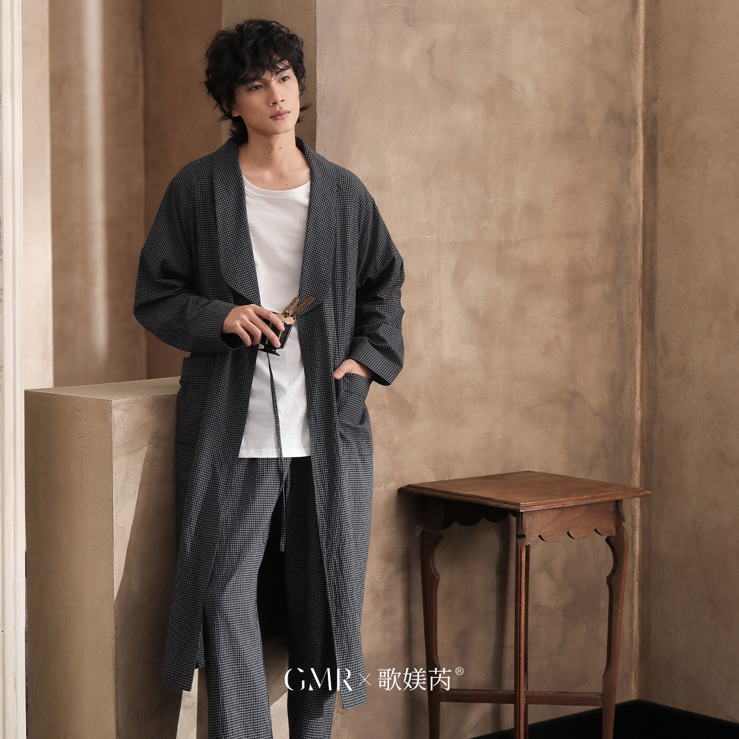 男士睡袍秋冬薄款纯棉浴衣晨袍可单穿高级感梭织棉春秋家居服套装,淘宝优惠券,粉丝福利购,淘宝优惠卷