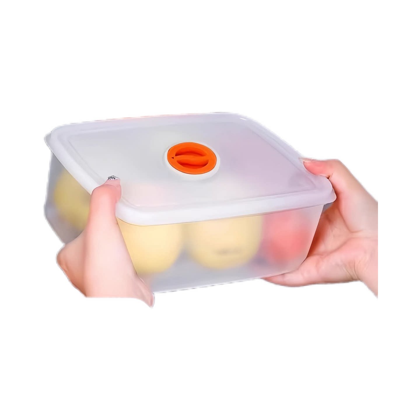 冰箱收纳盒食品冻肉专用盒冷冻收纳盒带盖子可计时密封冰箱保鲜盒