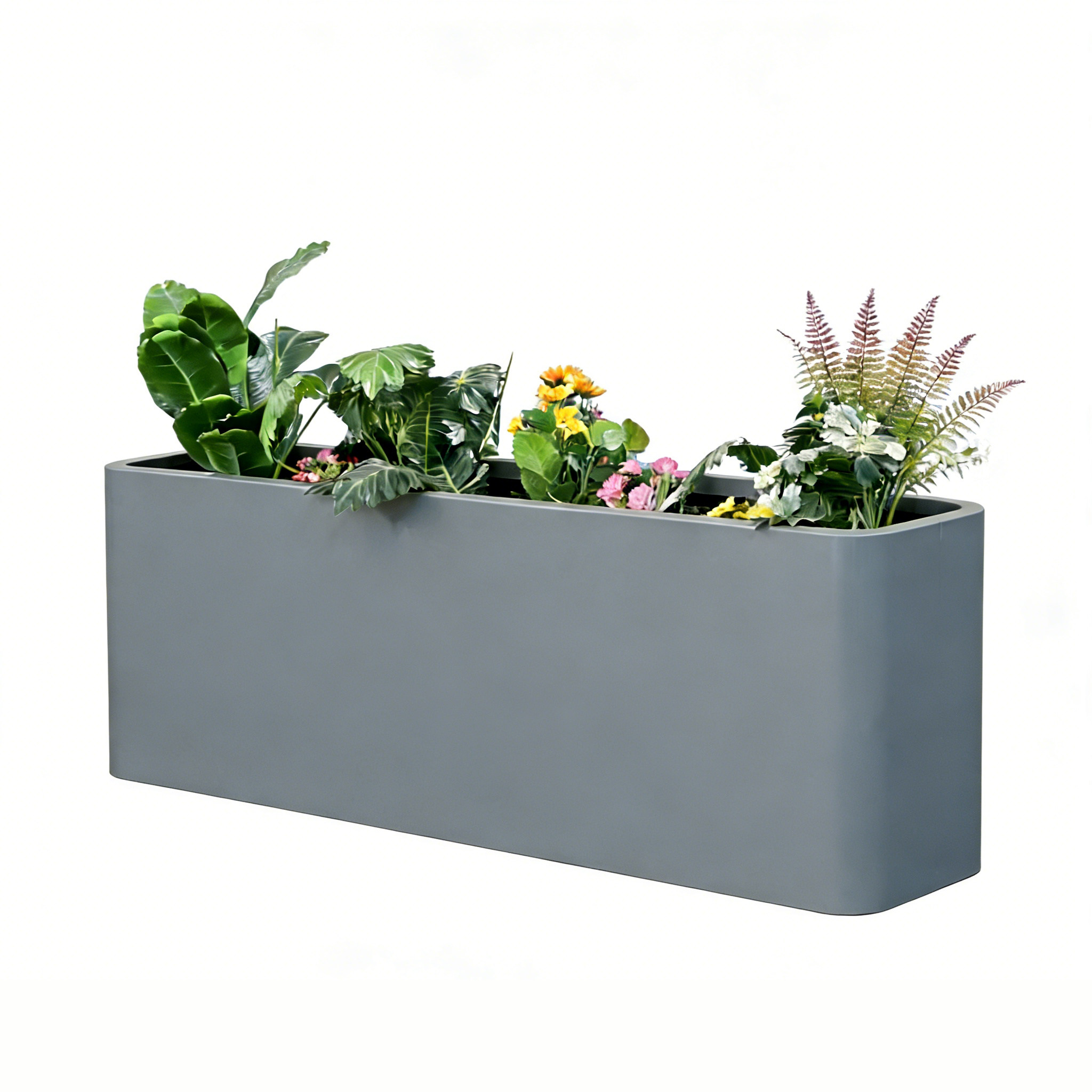 定制户外不锈钢花箱商业街市政道路阳台组合隔断围栏造景铁艺花坛,淘宝优惠券,粉丝福利购,淘宝优惠卷