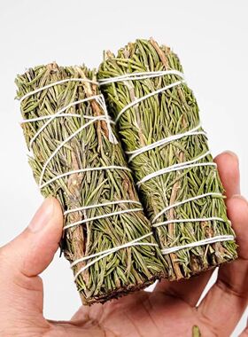 迷迭香植物熏香草杖净化空间香薰芳疗摆放扩香点燃迷迭香香薰杖