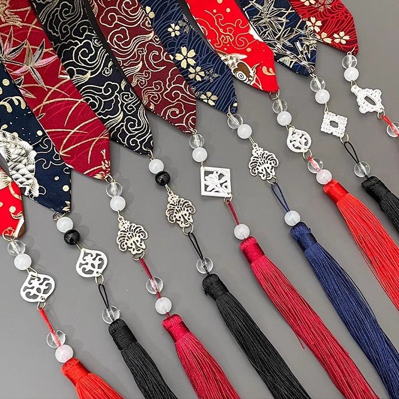 儿童马面裙发饰女童新中式古风汉服配饰发带簪子女孩国风发簪头饰,淘宝优惠券,粉丝福利购,淘宝优惠卷