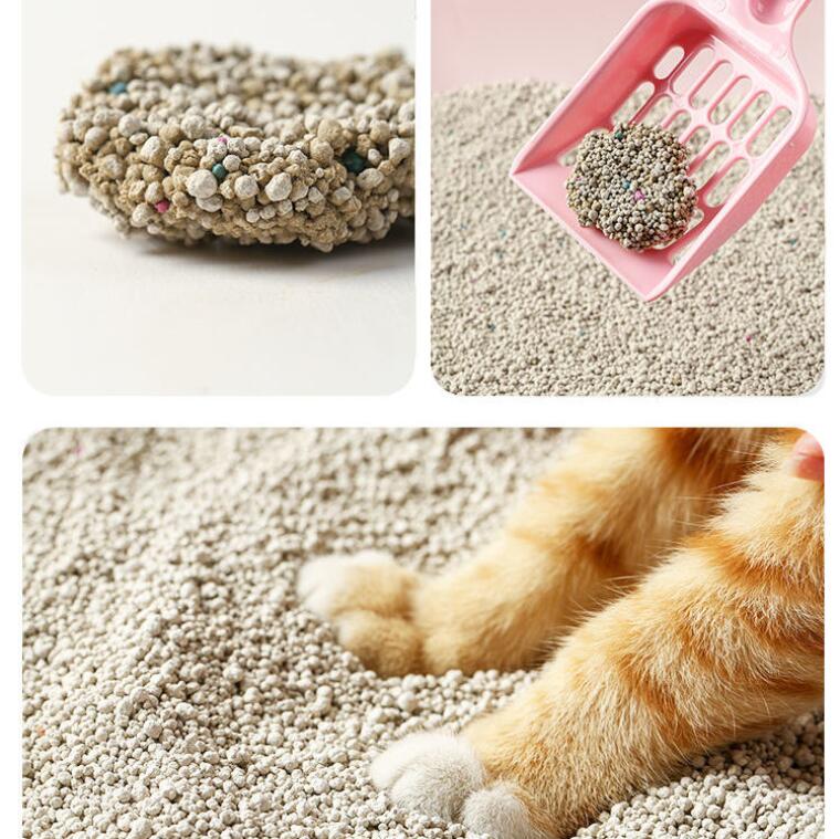 猫砂除臭20斤装40斤10kg膨润土大颗