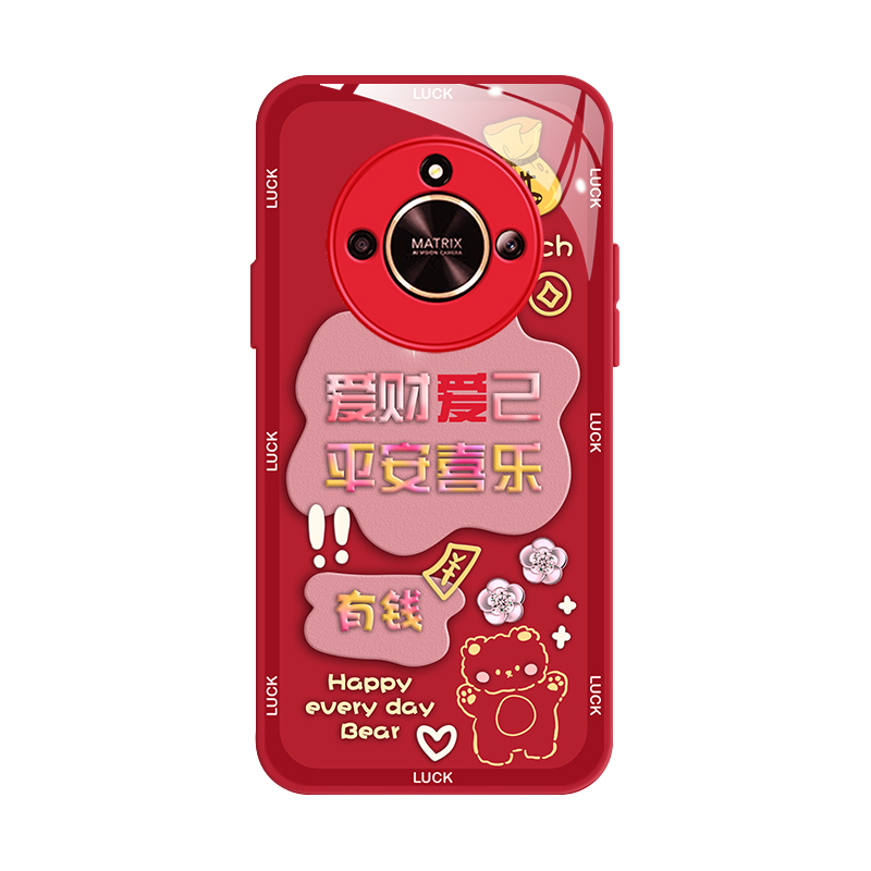 适用华为荣耀x50手机壳huawei荣耀x50i玻璃ALI-AN00全包华为荣耀x50i+中国风LLY-AN00女款华为荣耀x50gt高级