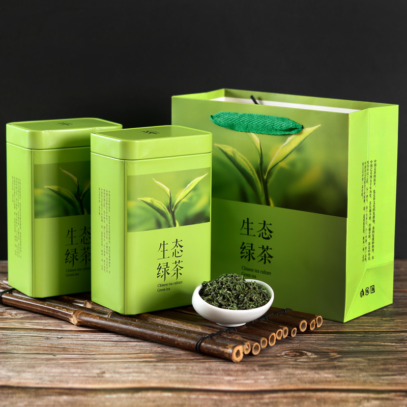 武平绿茶2022新茶叶散装高山云雾嫩芽炒青香茶明前春茶罐装礼盒装