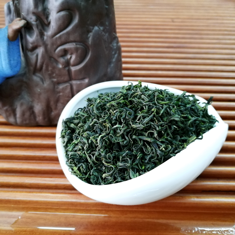 武平绿茶梁野炒绿桃溪春茶新茶毛尖茶日照充足高山云雾茶浓豆香型