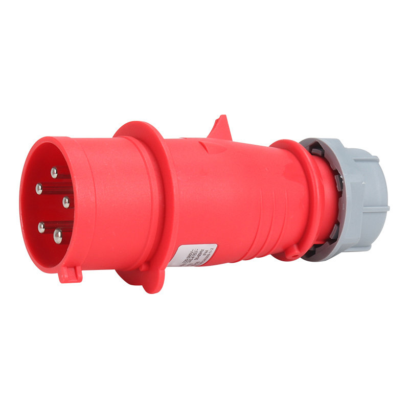 16A/32A航空工业插头3芯4线5孔插座IP44防水连接器三相电380V套装 - 图3