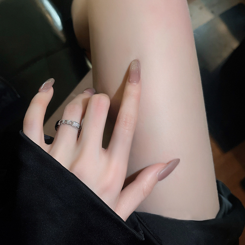 两件套轻奢小众设计新款高级感戒指女时尚个性网红精致食指指环