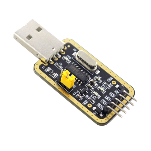 土豪金CH340G USB转TTL模块转串口 CH340T模块 刷机小板_慢享旅行
