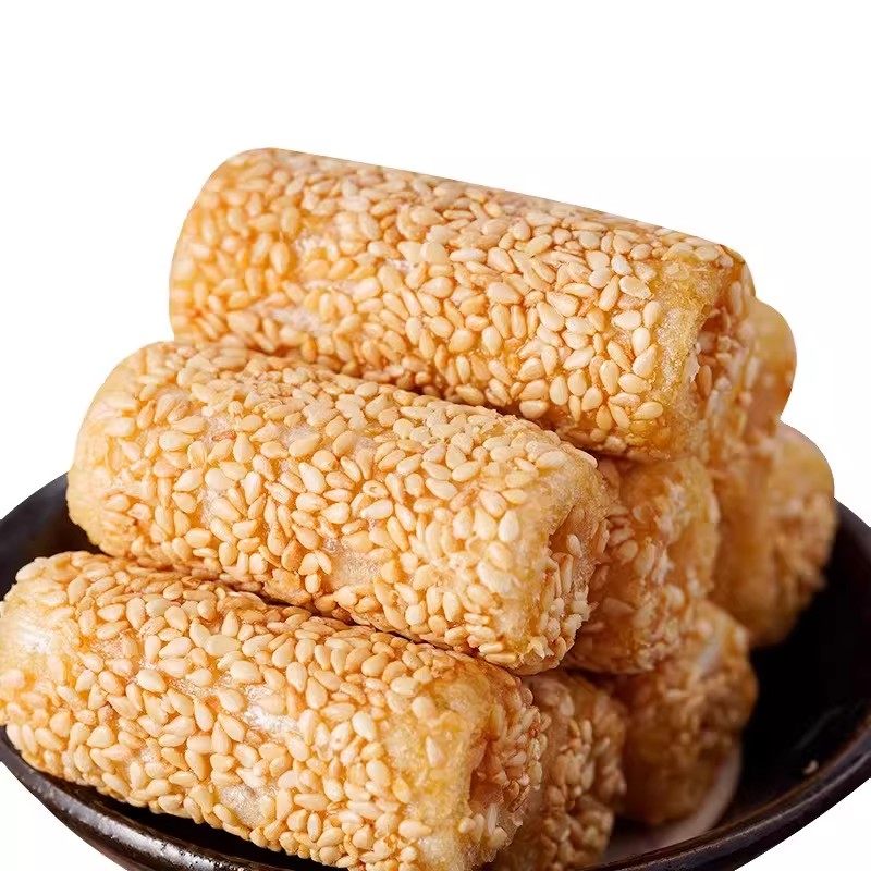 福建特产芝麻棒花生酱夹心糕点零食芝麻杆蛋卷米果卷饼干批发,淘宝优惠券,粉丝福利购,淘宝优惠卷