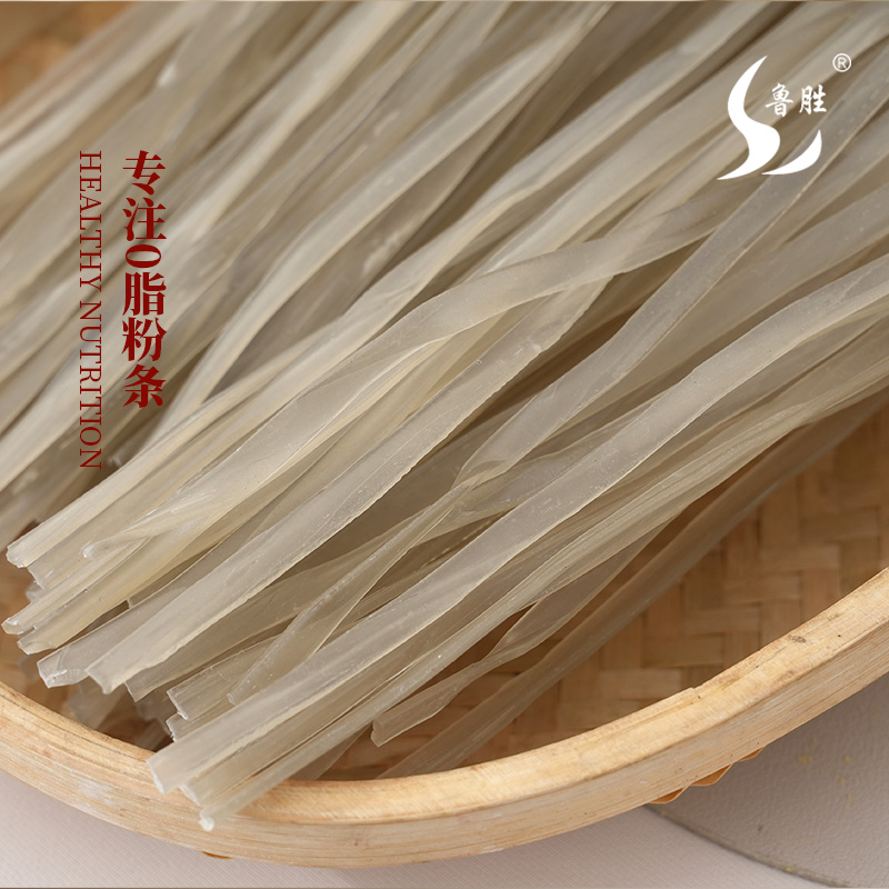 0脂代餐红薯宽粉鲁胜粉条低脂干货苕粉火锅山东特产地瓜粉丝粉条