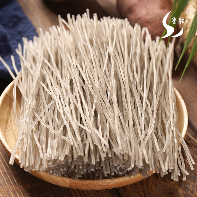 鲁胜红薯粉条正圆粉山东特产宗地瓜粉条山芋粉酸辣粉火锅食材宽粉
