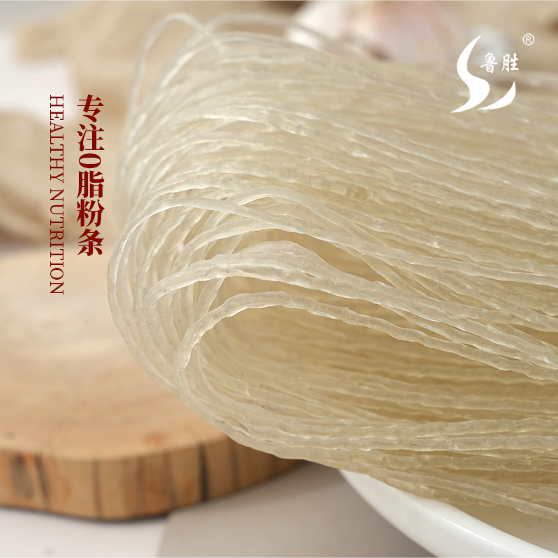鲁胜红薯粉丝凉拌粉条手工珍珠粉宽粉0脂非遗酸辣粉代餐低脂特产
