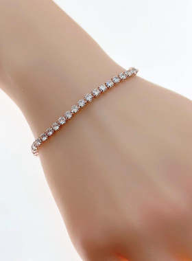 Chomel闪闪网球手链女