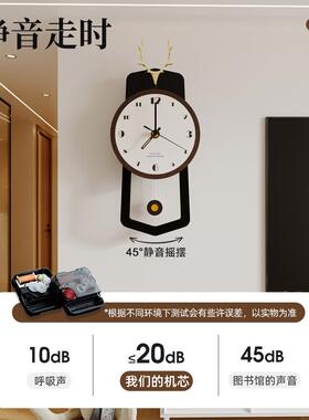 艾梦娜2025新款轻奢挂钟