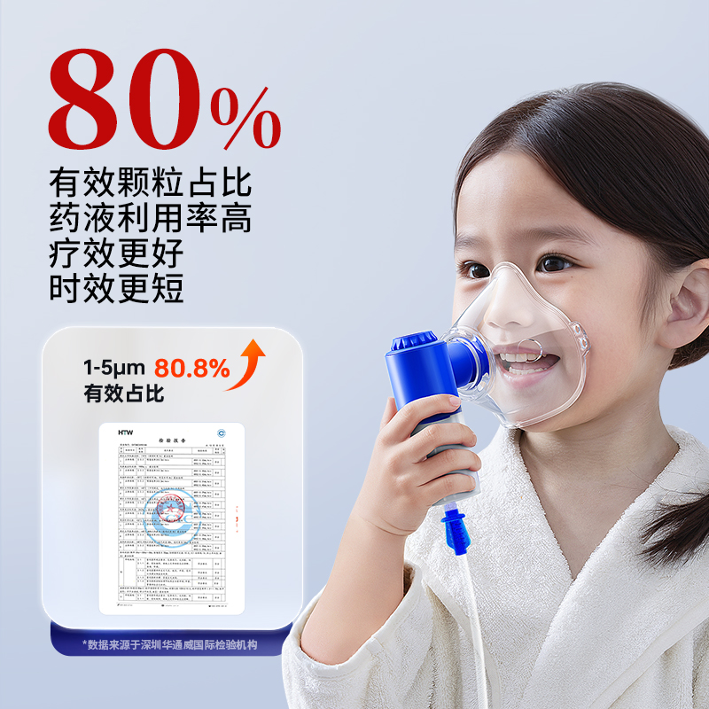仁和医用吸入雾化机家用儿童雾化面罩成人压缩式喷雾雾化器雾化液
