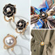 Belt knotted buckle 2024 new multifunctional silk scarf buckle
