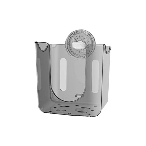 纸巾收纳盒吸盘免打孔卫生间壁挂湿纸巾盒收纳盒轻奢抽纸盒湿巾盒 - 图3