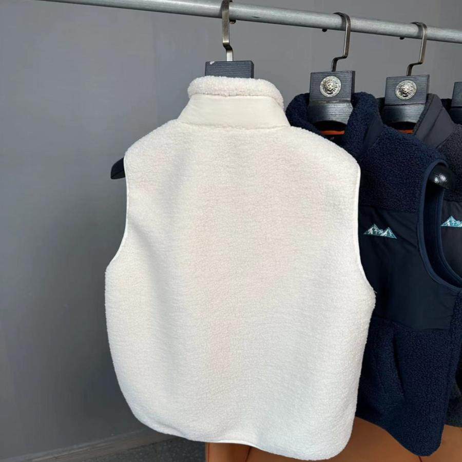 外贸日单！冬季男女情侣款厚实保暖摇粒绒休闲百搭立领马甲外套潮,淘宝优惠券,粉丝福利购,淘宝优惠卷