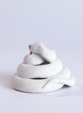 元气造物～潮流艺术 白蛇根付（大野敦史）N24B77