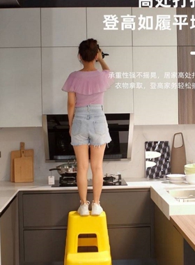 凳子洗车施工两步汽车专用高低台阶梯凳阶梯三步塑料层二美容店凳