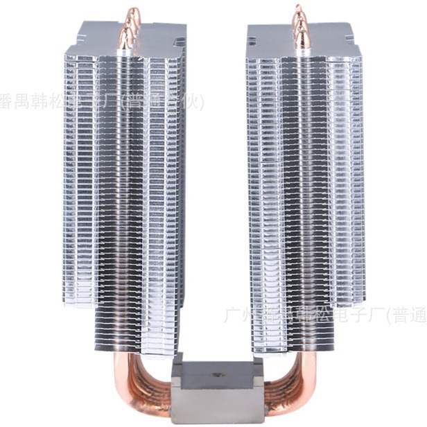大功率CPU散热器COB摄影灯 LED舞台灯光散热器设备12CM纯铜双塔 - 图2