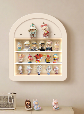 手办潮玩盲盒收纳展示架装饰画