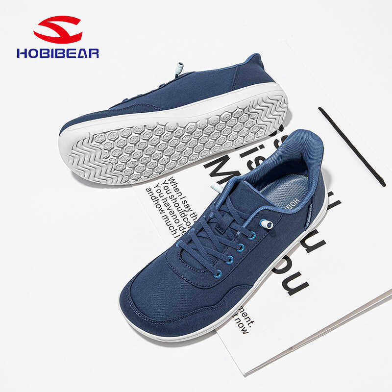 HOBIBEAR男鞋白色轻便平底超宽头鞋45码大头鞋男士大码赤足鞋,淘宝优惠券,粉丝福利购,淘宝优惠卷