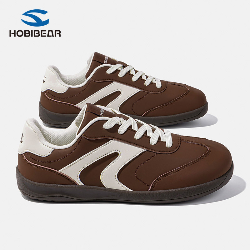 HOBIBEAR革面宽头鞋男鞋德训鞋春秋休闲轻便滑板鞋运动鞋情侣学生,淘宝优惠券,粉丝福利购,淘宝优惠卷