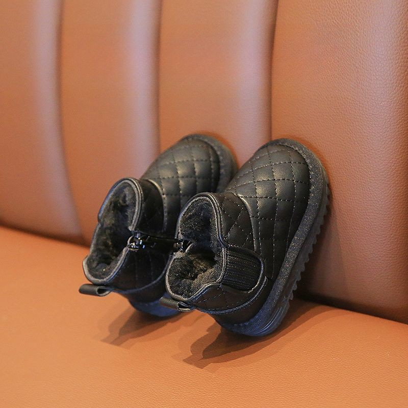 冬季男宝宝雪地靴儿童加绒棉鞋小童学步鞋1-3-6岁女童鞋软底鞋潮2,淘宝优惠券,粉丝福利购,淘宝优惠卷