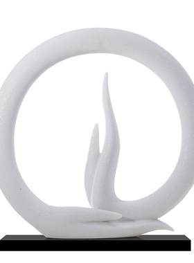 佛手禅意雕塑玄关砂岩