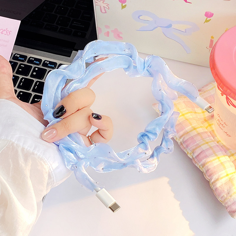 手机数据线保护套线OPPO华为小米苹果充电器线缠绕线防折断保护绳,淘宝优惠券,粉丝福利购,淘宝优惠卷