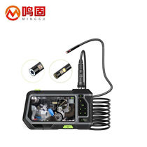 Tinnitus ZS12428mm1M Double lenses Large screen Industrial Camera Waterproof swivel with inner view mirror